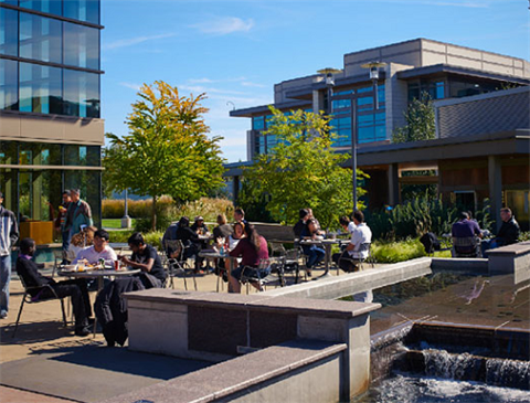 outdoor consultation area